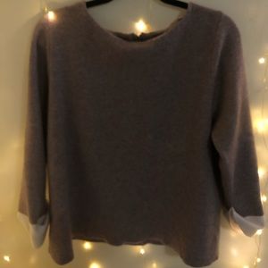 Tahari Light Purple Sweater